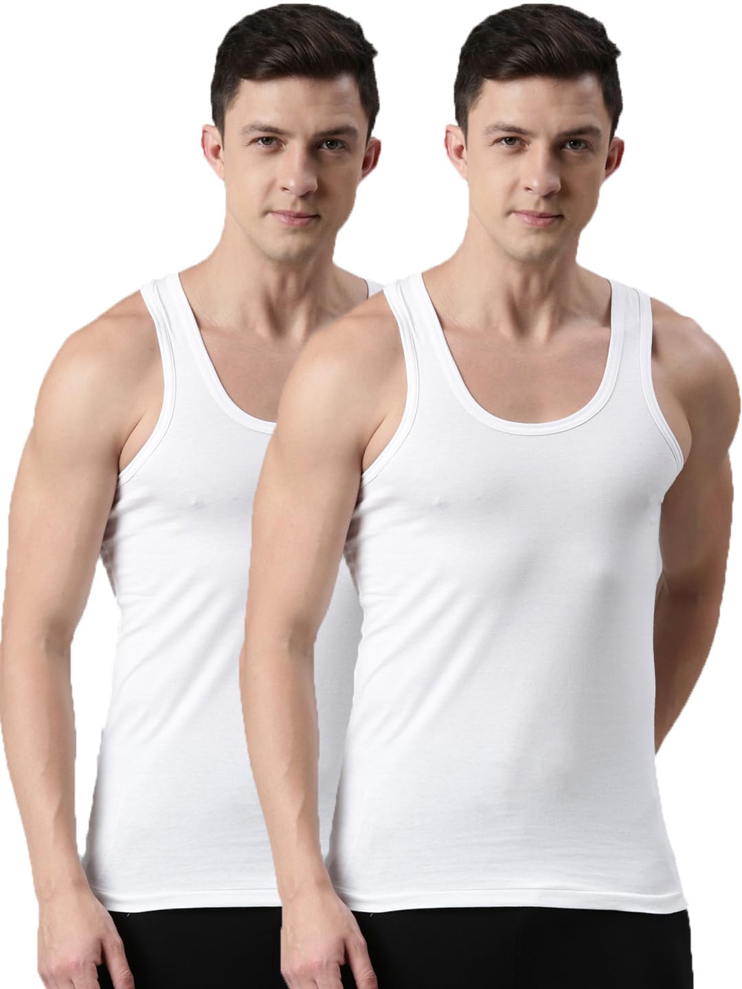f a s o Men’s Vest | Label-Free Comfort | Compact Fit for Better Shape | Sleeveless Undershirt-picture-42