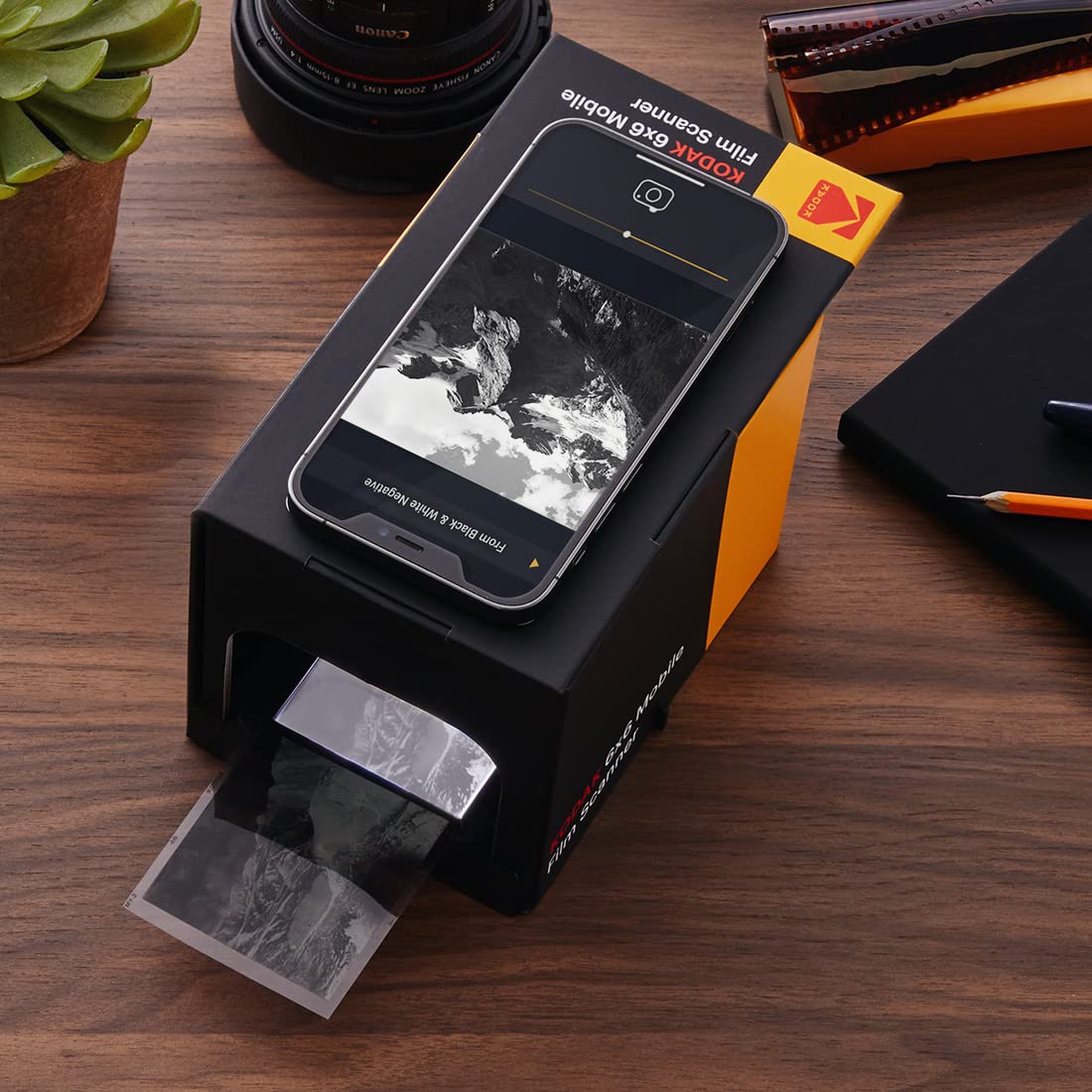 Kodak 6x6 Mobile Film Scanner Convert And Save 6x6 Slides