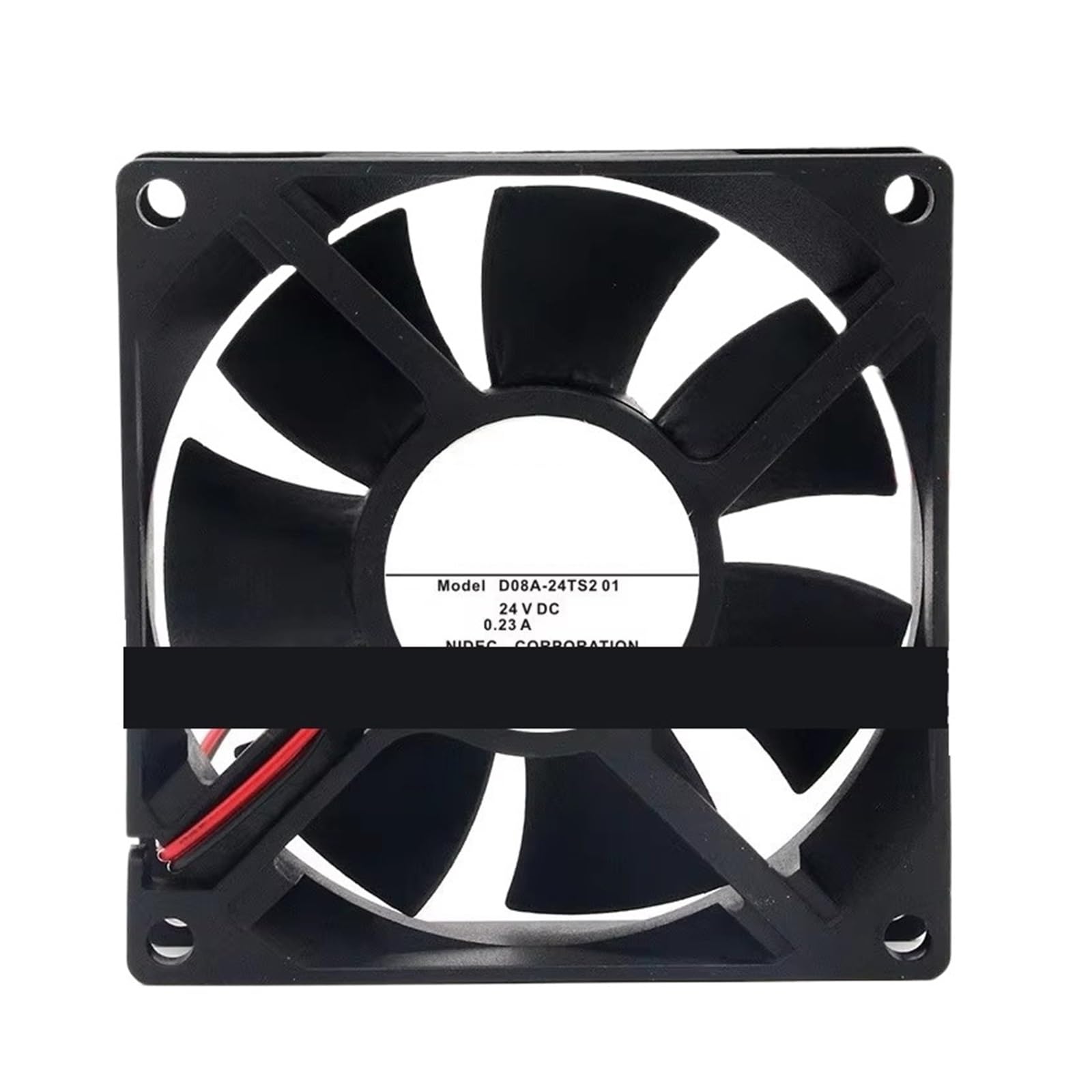ZBWZXBDJ 80 * 80 * 25MM 24V 0.23A 8CM D08A-24TS2 2-wire Cooling fan