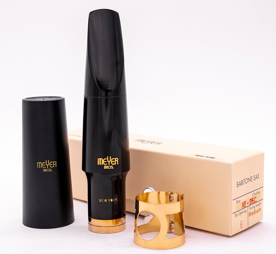 Meyer 6M ミディアムチェンバー MEYER メイヤー 6MM アルトサックス ハードラバー マウスピース