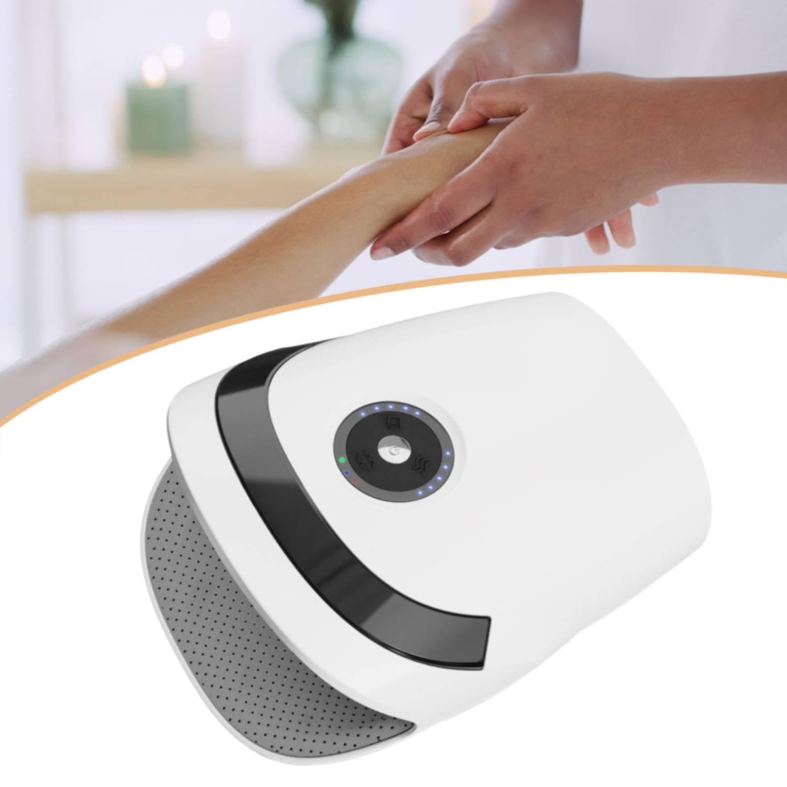 Qianly Dispositivo elettrico per massaggio manuale, senza fili, ricaricabile, pratico regalo per la festa della mamma, versatile, impastatore per dita,