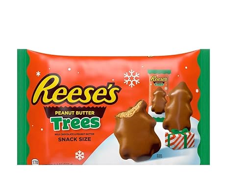 Miniatura 2 de ReesePeanut Butter Trees  Paquete de 4.8 onzas (4) paquete de dulces de chocolate festivo  Paquete de fiesta de dulces de chocolate  Snacks de