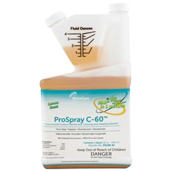 Certol C60/32 ProSpray C-60 Meter Dose Concentrated Surface 32 Oz
