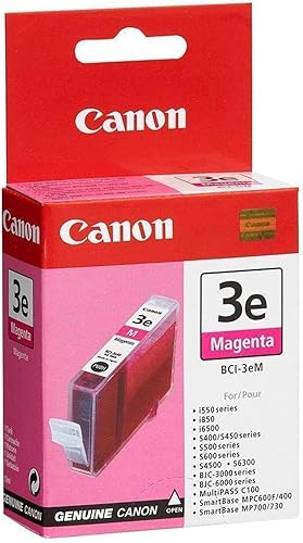 Canon BCI3EM (BCI-3E) Depósito de tinta, rendimiento de 520 páginas, magenta