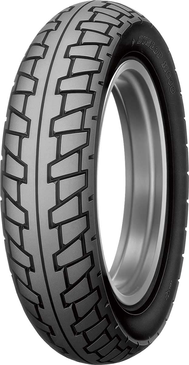 Dunlop K630 Rear Motorcycle Tire 130/80-16 (64S) - Fits: Kawasaki Ninja 250 EX250F 1988-2007