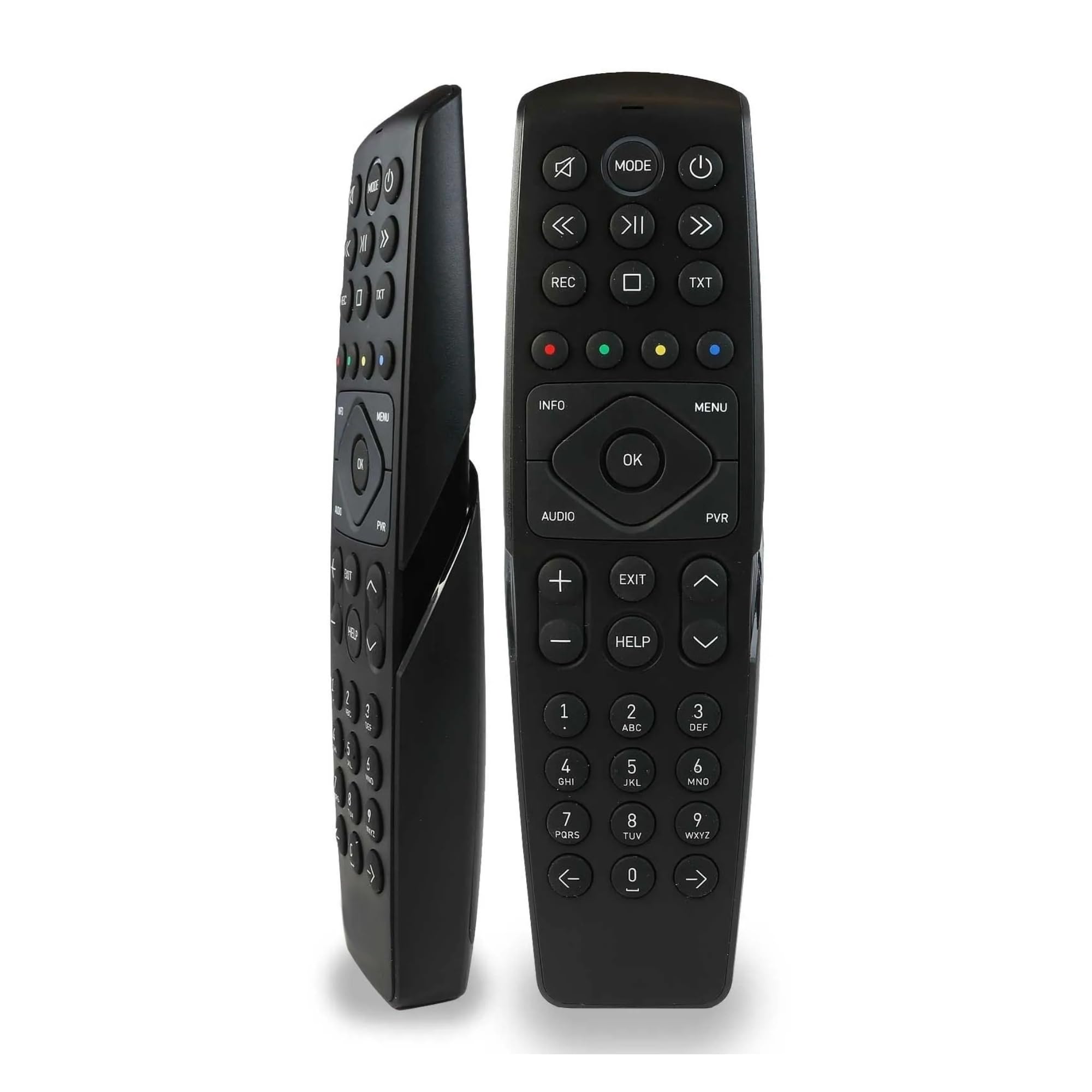Dreambox Play UHD Android TV Box Schwarz | 4K HDR Media OTT-Player mit AV1, HDMI 2.1, Bluetooth 5.1, Dual-WiFi, Android 11 | Kompakt & leistungsstark – inkl. RC20 Remote und HTS e-com HDMI