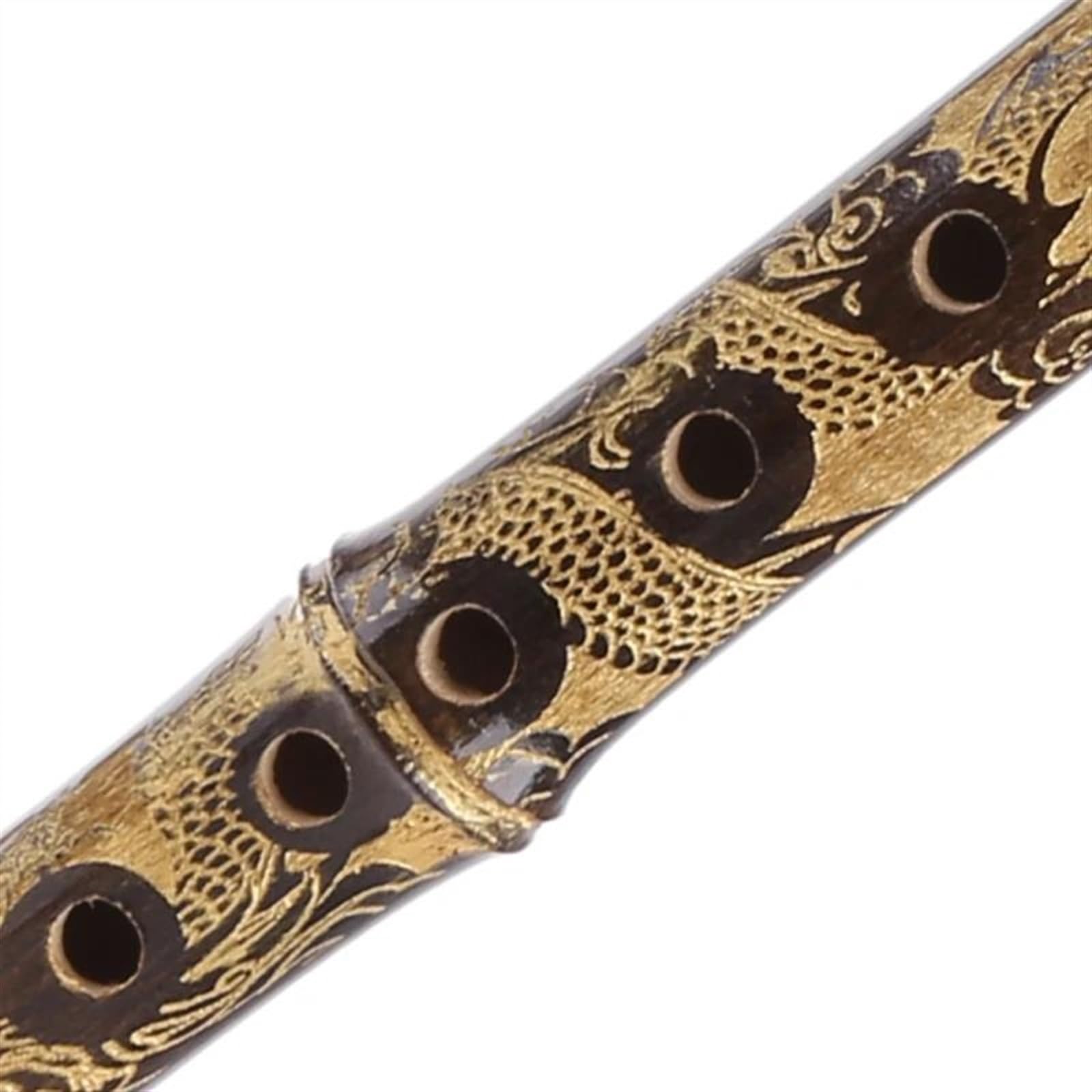 Flauta de bambú profesional Flautas De Viento De Madera Bawu Para Instrumento Musical De Tubo Clave Flauta De Bambú