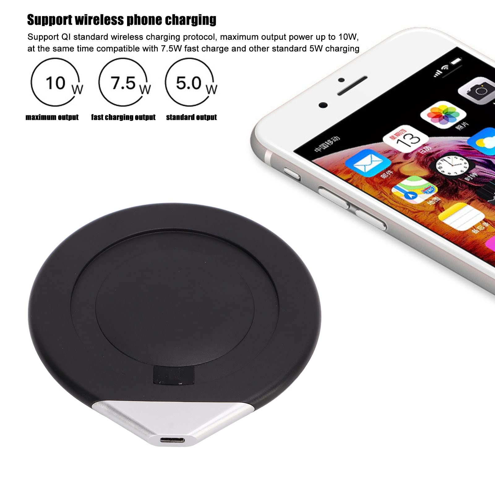 Calentador De Tazas De Café, Control De Temperatura Del Calentador De Tazas Inteligente, Calentador De Café Eléctrico Taza De Agitación Automática Calentador De Tazas(A)