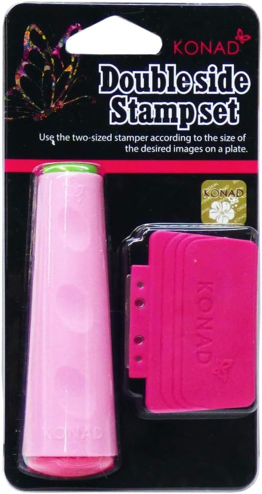 Nail Art Double Side Stamp Set