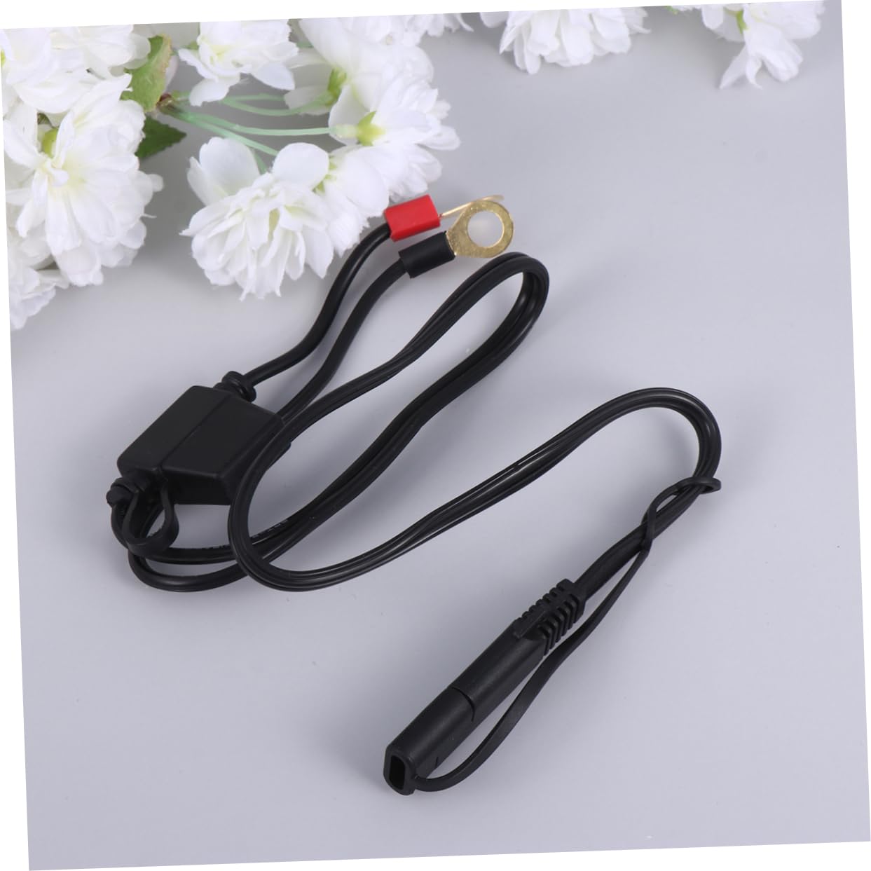 ULTECHNOVO 12v Motorcycle Charging Cable Tool for Home Outdoor Use Easy to Operate Materials for Charging Motorcycles Atvs More