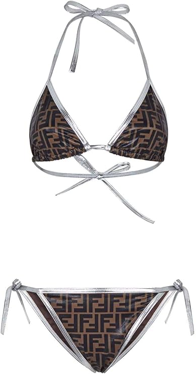 FENDI Luxury Fashion Mujer FXB960AB3WF1ACY Marrón Poliamida Bikini |  Primavera Verano 20 : FENDI: Ropa, Zapatos y Joyería - Amazon.com