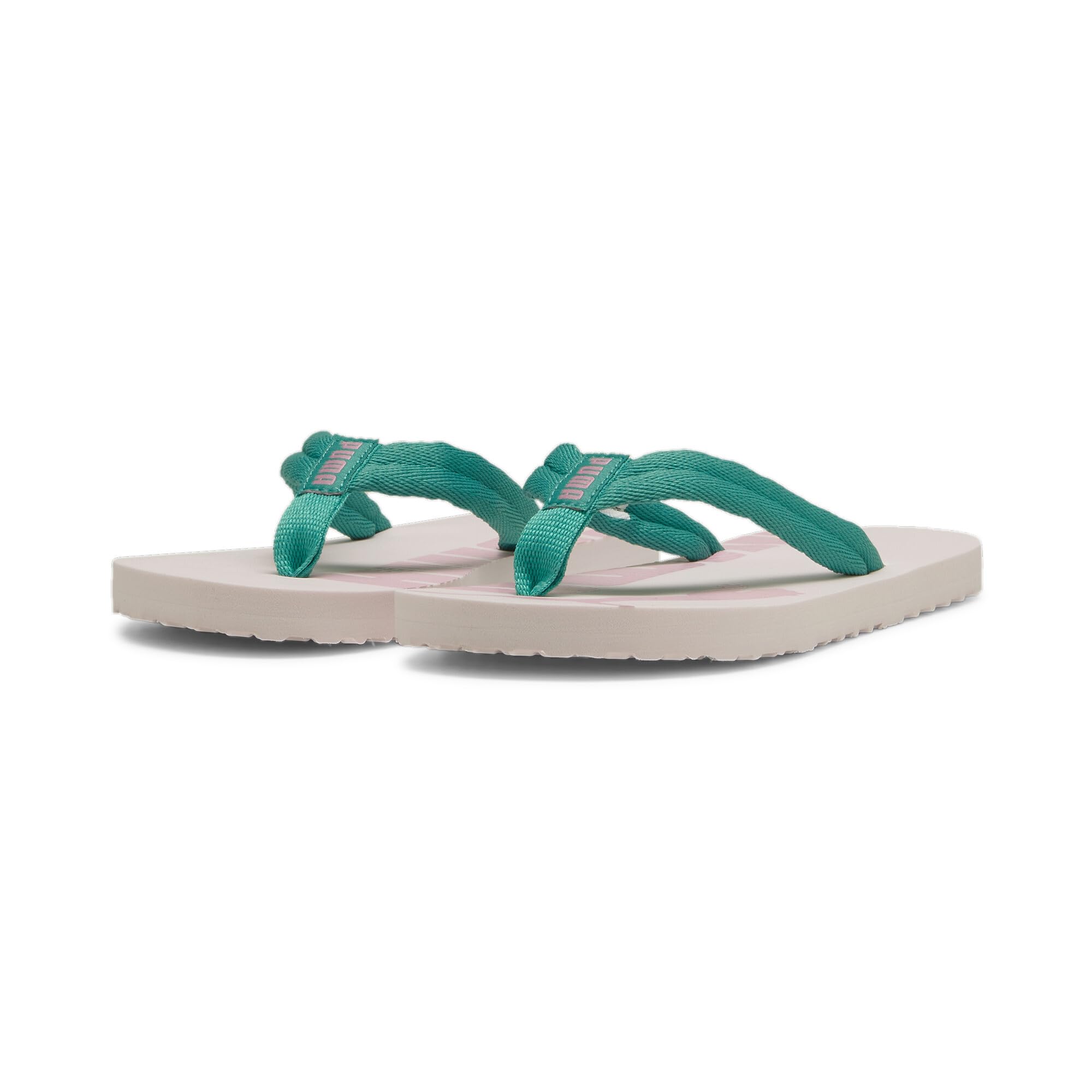 Puma Unisex Youth Epic Flip V2 Jr Flip-Flops, Sparkling Green-Whisp Of Pink-Fast Pink, 5 UK