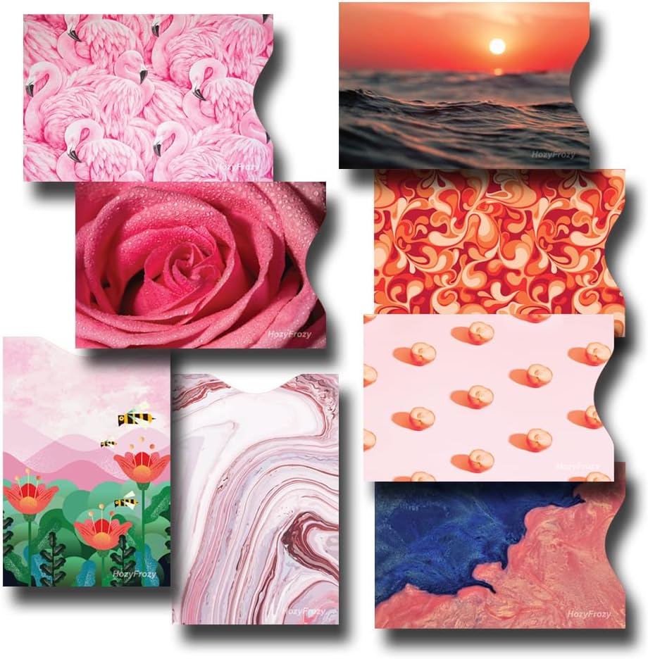 8 pcs RFID Blocking Sleeves