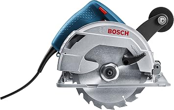 منشار دائري Bosch Professional GKS 600 (1200 واط، قطر المنشار: 165 مم، قطر البطن: 20 مم، قدرة القطع في الخشب: 55 مم)