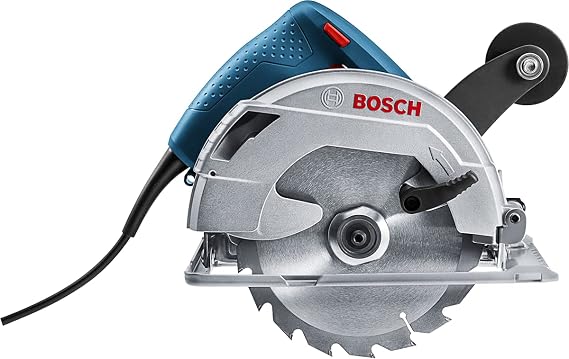 منشار دائري Bosch Professional GKS 600 (1200 واط، قطر المنشار: 165 مم، قطر البطن: 20 مم، قدرة القطع في الخشب: 55 مم)