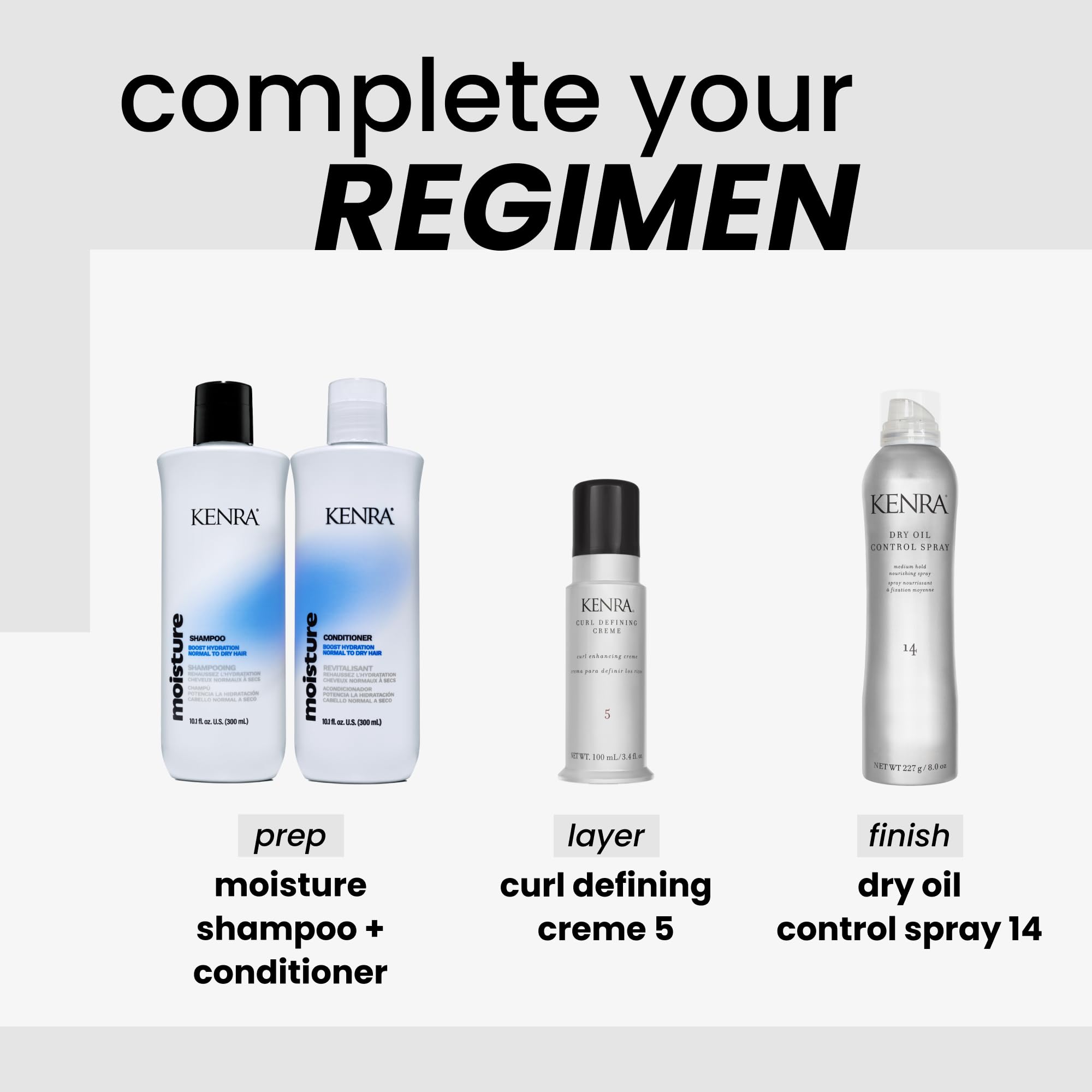 Kenra Dry Oil Control Spray 14 | Medium Hold | Nourishing Spray | Frizz Control Hairspray | All Hair Types