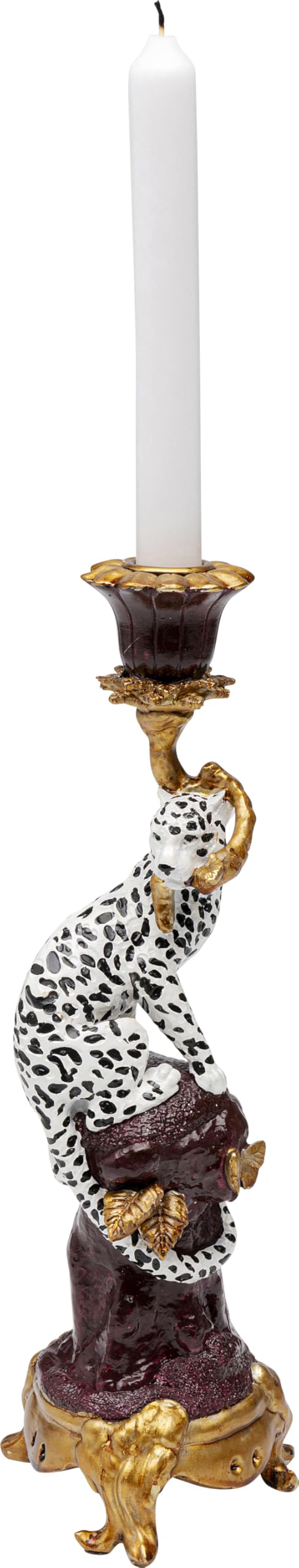 Kare Design Candle holder Elegant Leo, Multicolored, 33x11x10 cm, Table decor, Decorative object, Glamour, Home design, Interior, Decoration, Home trend, Gift, Wall decor, Living room