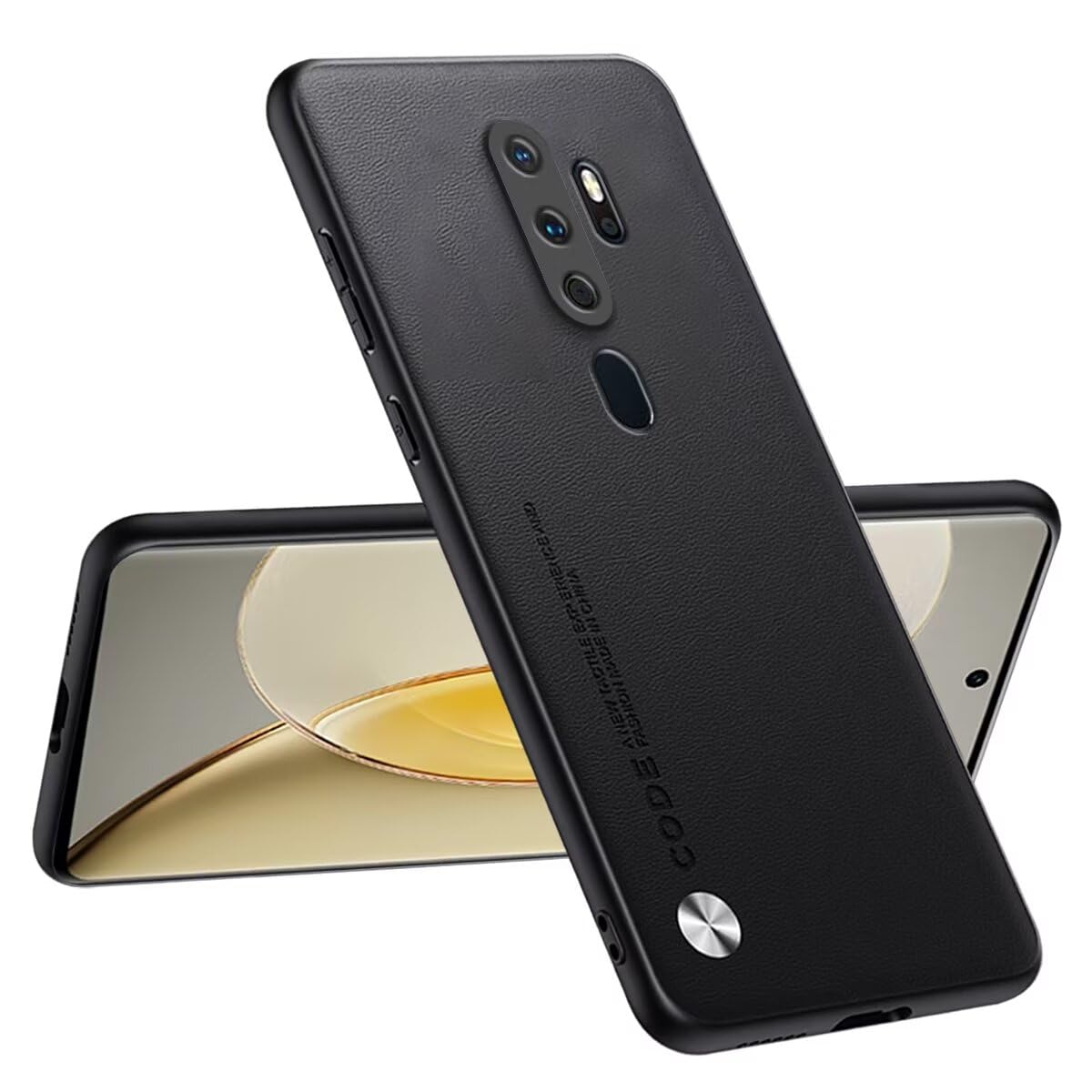 EASSGU [Telaio Elettrolitico Custodia per OPPO A94 5G (6.43 Inches