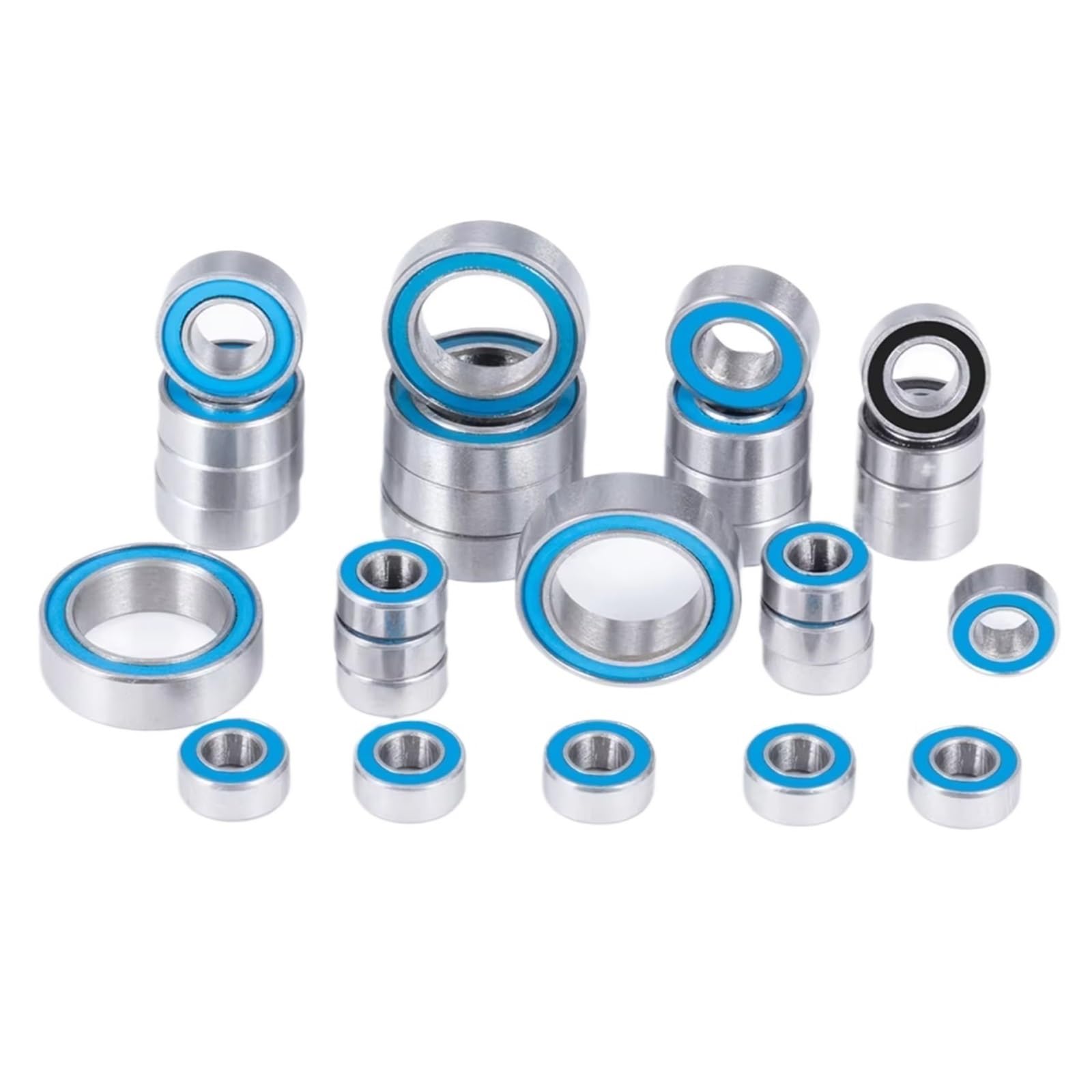 Per Redcat Per Ascent-18 1/18 30 Pezzi Kit Cuscinetti A Sfera Sigillati In Gomma Auto RC Crawler Parti Di Aggiornamento Cuscinetti Rc