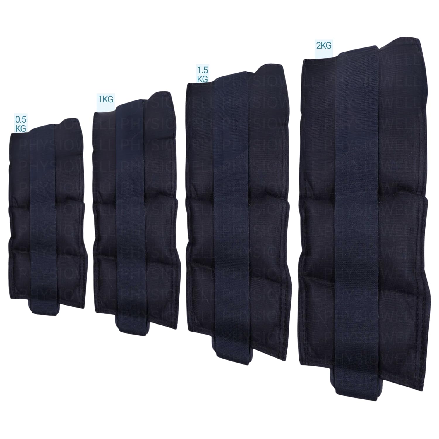 Physiotherapy Weight Cuffs (0.5kg, 1kg, 1.5kg & 2kg)-image-49