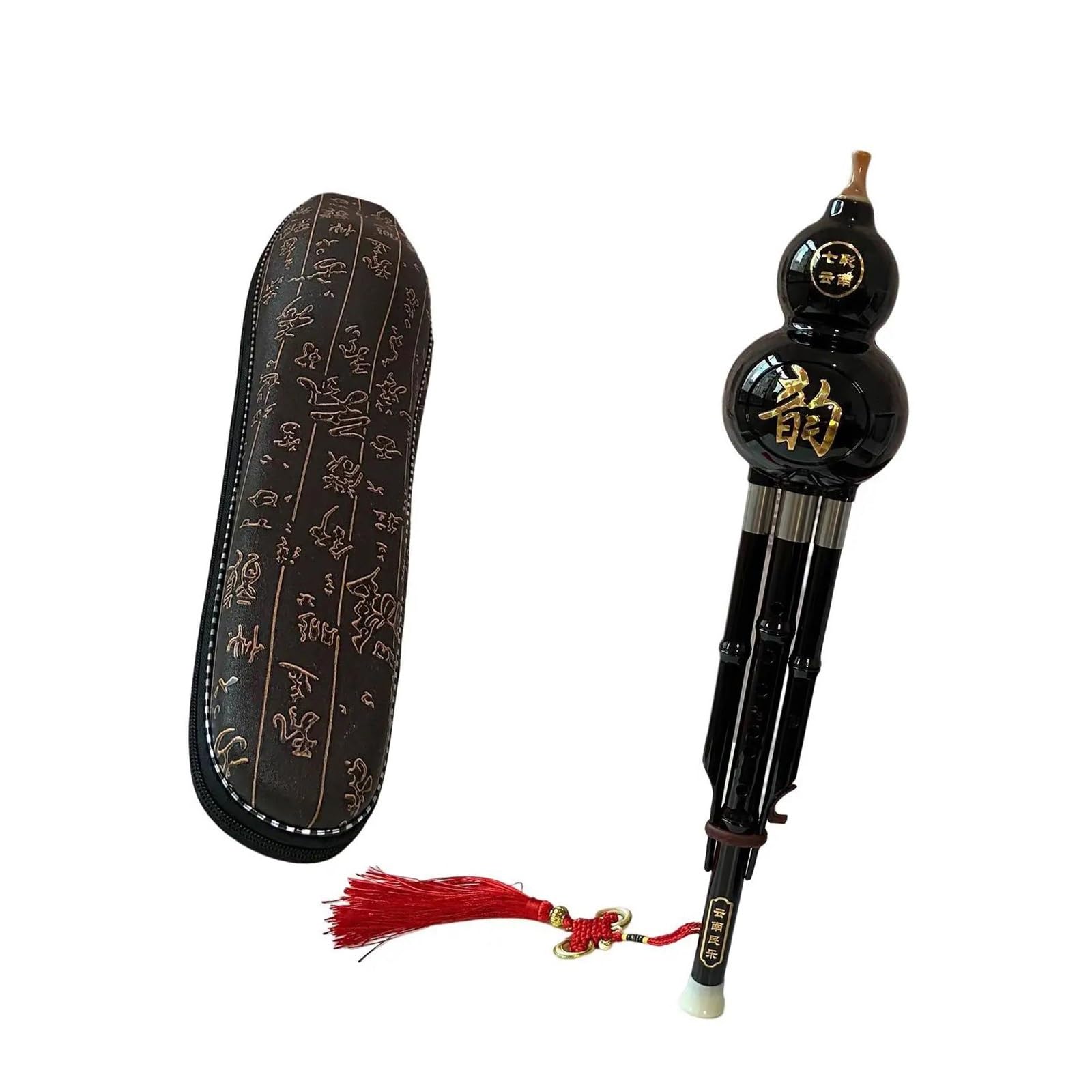 Instrument De Musique Hulusi Instrument De Flûte Hulusi Instrument De Musique Chinois Pour Amateur De Musique Débutant