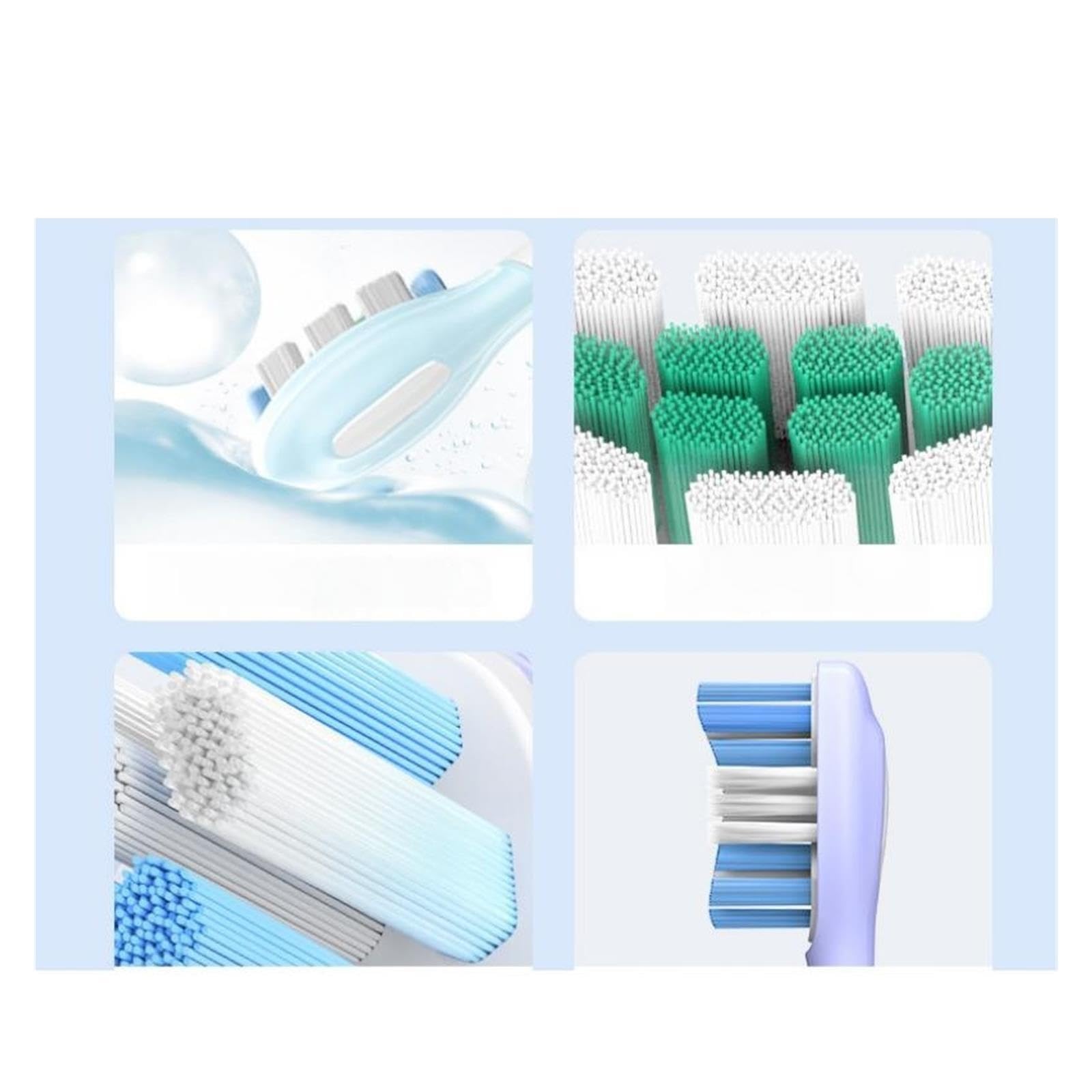 Testina Spazzolino, Compatibile Con Philips, 6150 6160 6201 6210
