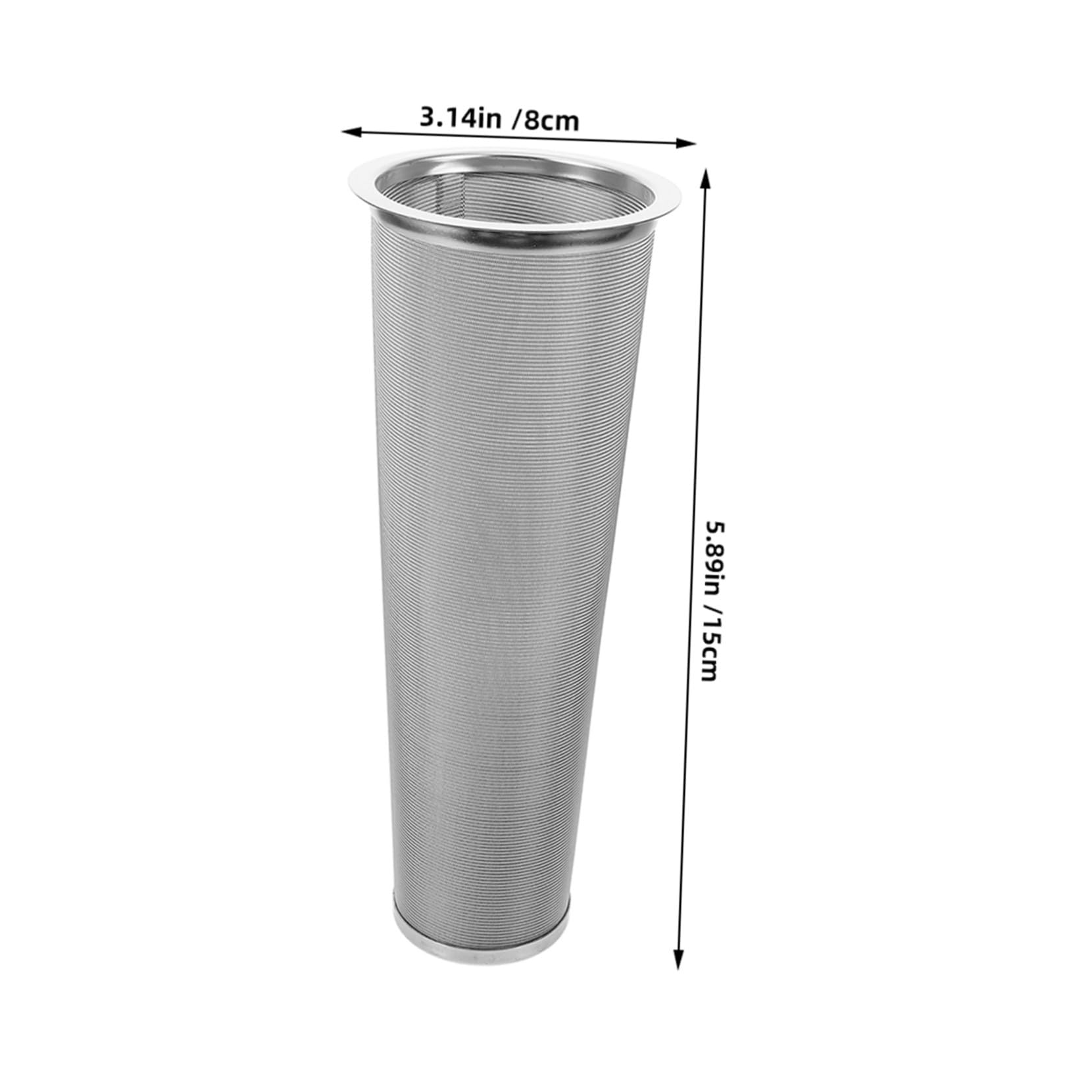 Sewroro 2 Piezas Filtro Reutilizable para Tarro Mason de Boca Ancha Infusor de Malla de Acero Inoxidable Café Frío y Té de Compatible Mayoría de Frascos