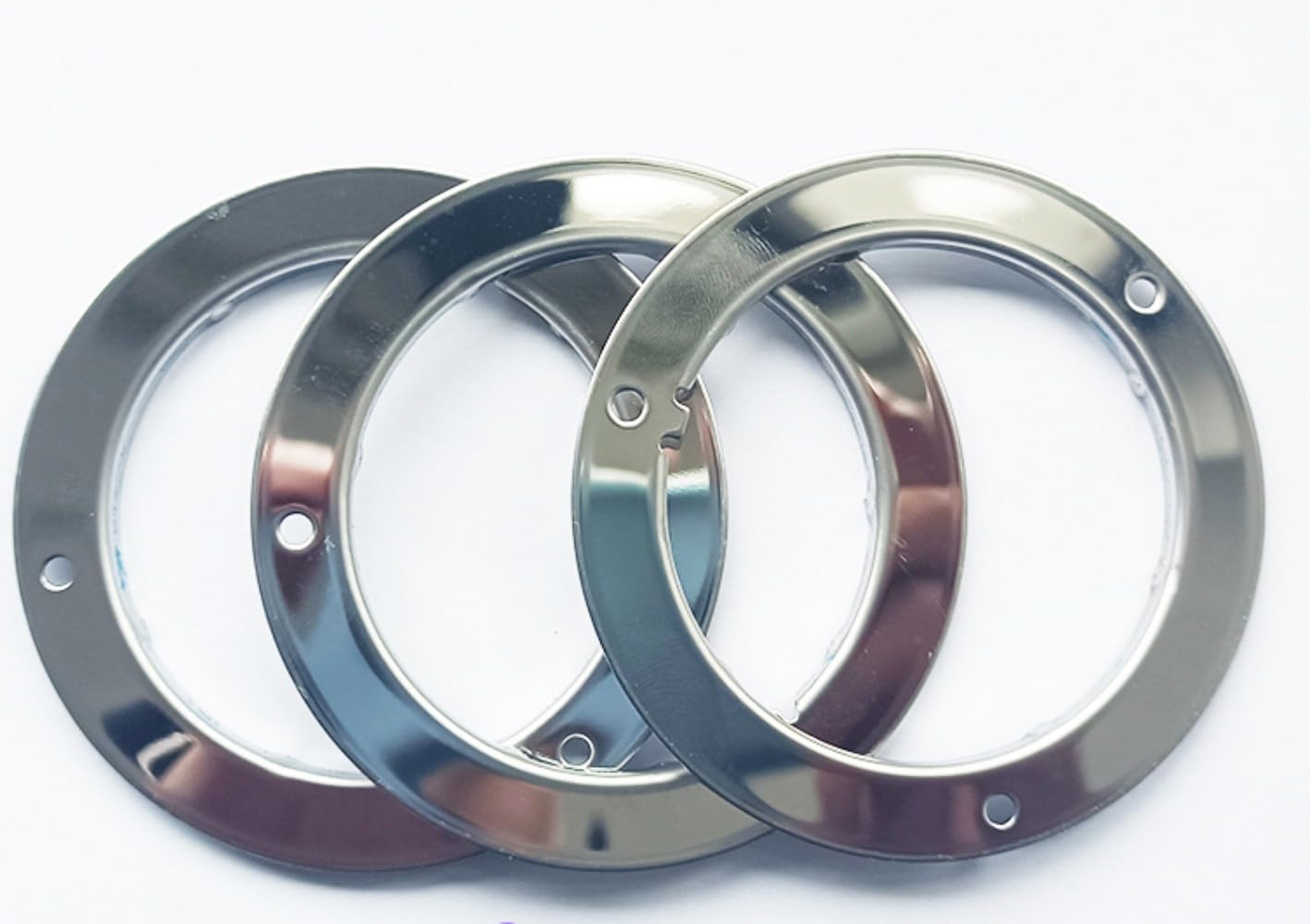 3pcs Pressure gauge flange edge pressure gauge three hole edge installation edge 213.53.063mm Used for dials