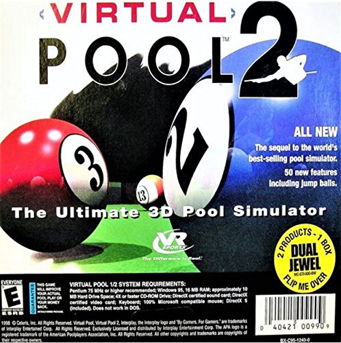 Virtual Pool 1 / Virtual Pool 2 Bundle (Jewel Case) - Pc #TOP1
