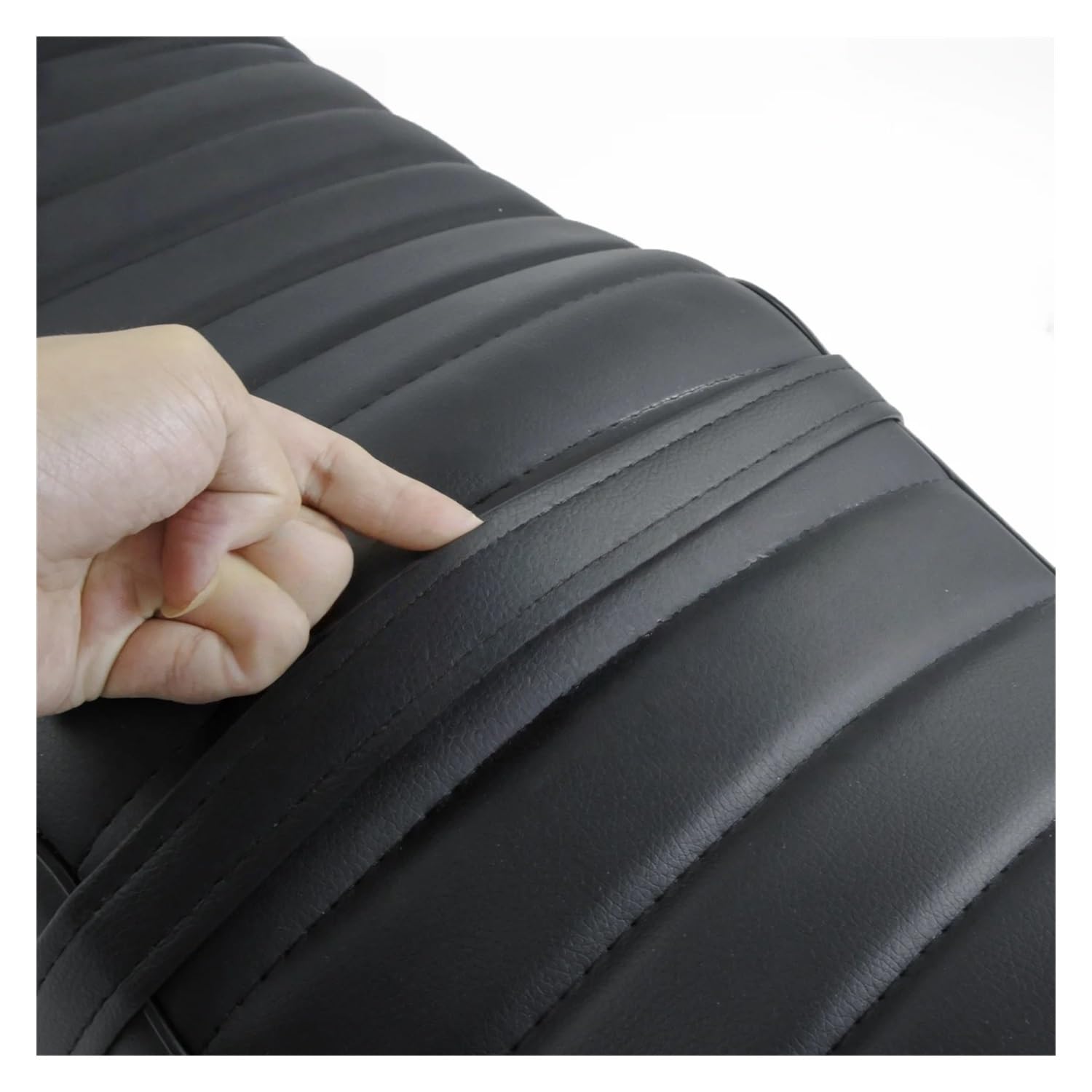 Cojín Completo Asiento de Conductor Motocicleta, Compatible para CB400SF VTEC 1, 2, 3, 4, 5 (1999-2024) CB400 SF VTEC1 VTEC2 VTEC3 VTEC4 VTEC5 Asiento Pasajero Motocicleta