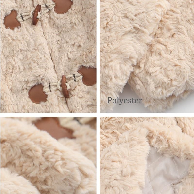 Winter Fleece Thickened Cotton Padded Women's Outdoor Casual Coat