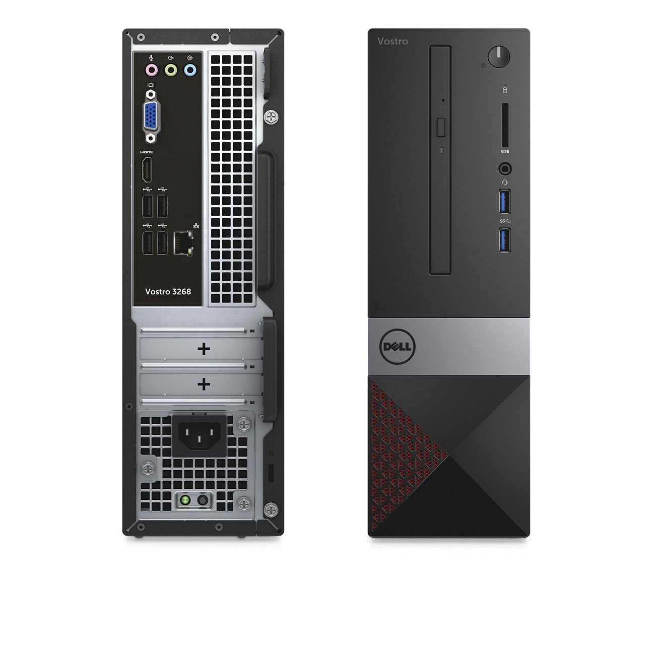 Windowsデスクトップ Dell Vostro 3268 i7/8GB/SSD256GB/Win11 Desktop Dell Vostro VST-3268-A50M 7ª Geração Intel Core i7 8GB 1TB