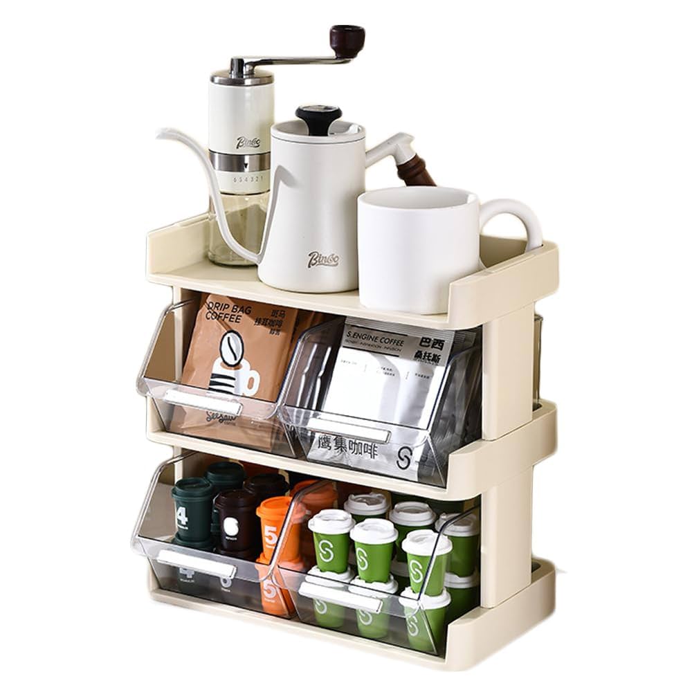 Amazon｜コーヒー収納ラック スティックコーヒー 収納 コーヒー