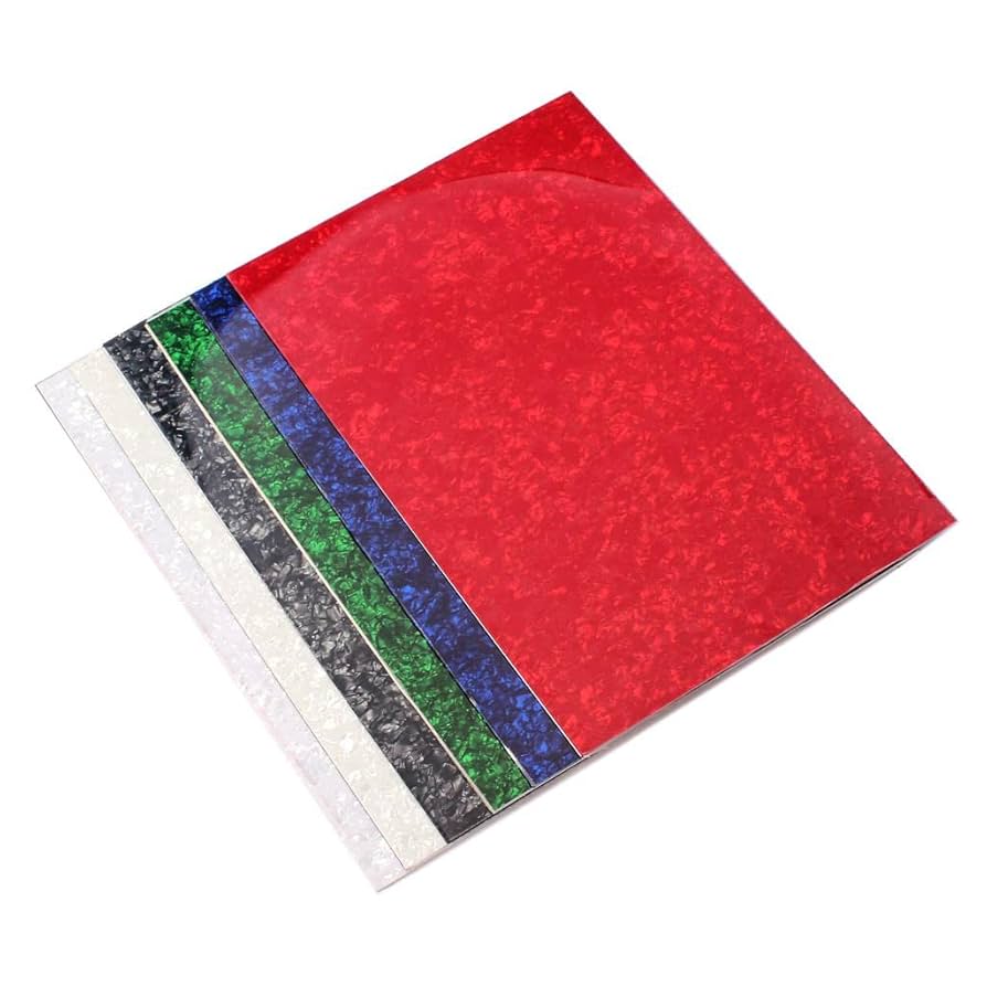 Amazon | ディー3プライ赤パールピックガードブランク材