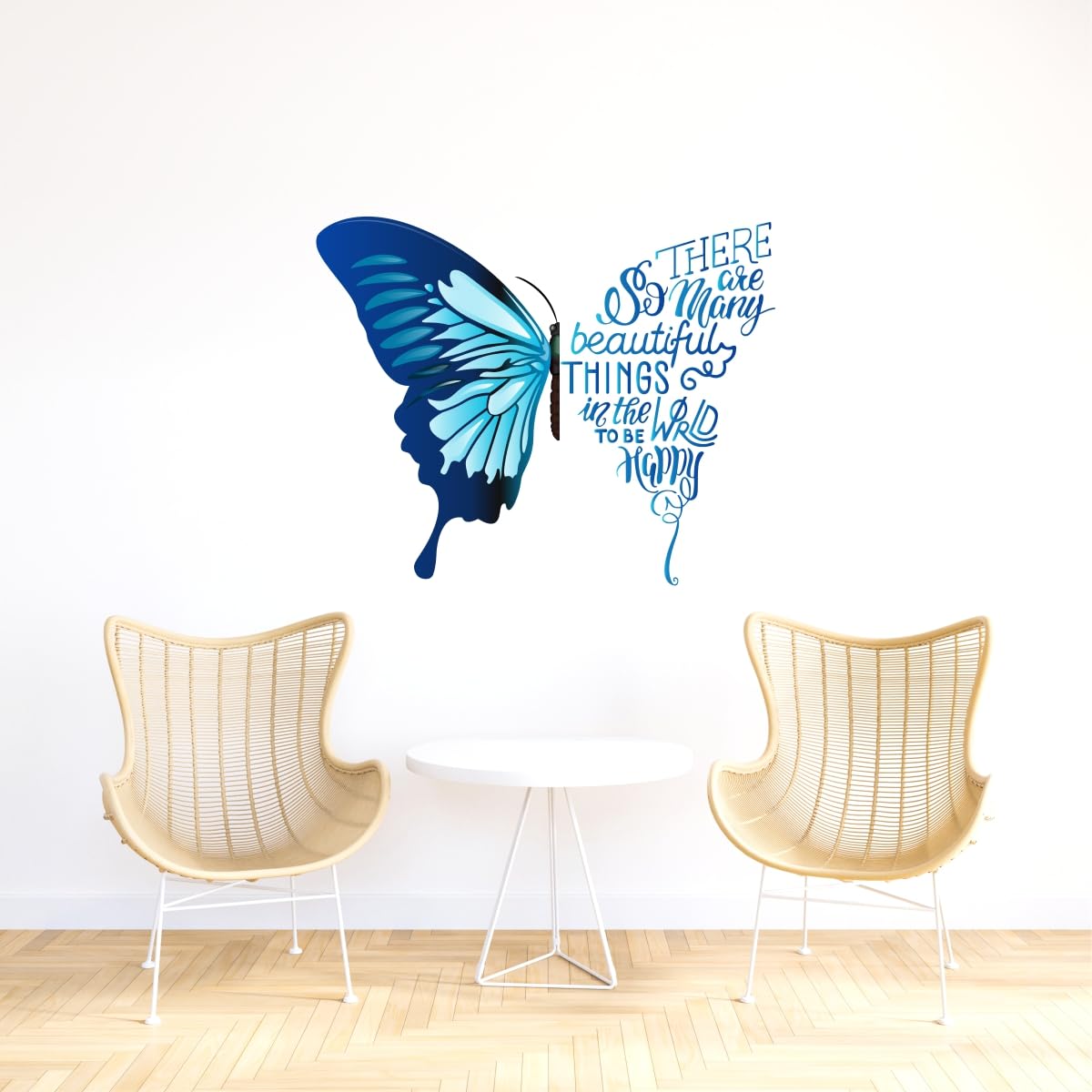 Decal O Decal Butterfly with Motivational Quotes Self Adhesive Wall Sticker(Pack of 2) (B0CTH3C2QZ) Amazon Price History, Amazon Price Tracker