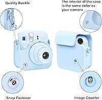 Vista 89 de Rieibi Funda para cámara compatible con Fuji Instax Mini 12 – Funda de transporte para cámara instantánea Fujifilm Instax Mini 12 – Mini 12 Funda