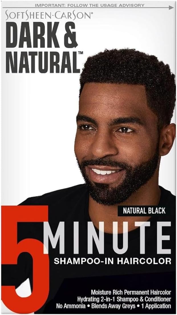 Color Men Natural Black (3 Pack)