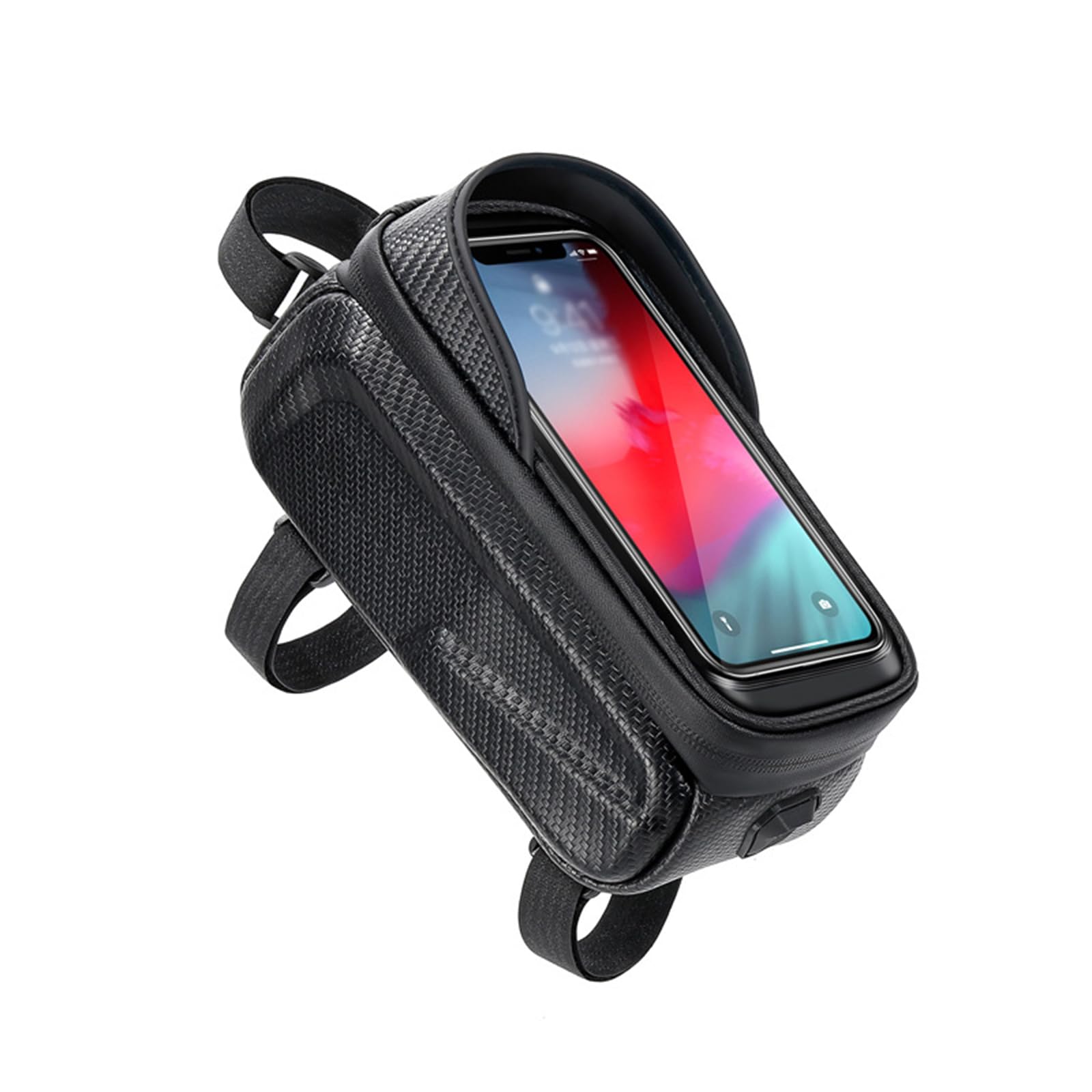 Hard Shell Bike Frame Front Tube Bag for Bianchi Impulso Gravel/E-Arcadex/E-Omnia 2022-, TPU Sensitive Touch Film for Mobile Phone Key Card,D D