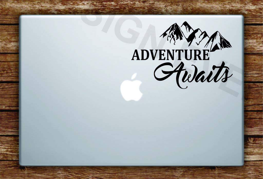 SIGN EVER Adventure Awaits Explore The Mountain Laptop Skin Stickers 15.6 14 13 Inches and All Models Laptop Stickers L x H 13.00 cm x 9.00 cm Pack of 2 (B084MDZYLS) Amazon Price History, Amazon Price Tracker