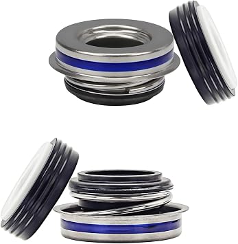 bizhala 5/8" PS-1000 Shaft Seal Replacement for P-entair Whisperflo, Ultraflow & IntelliFlo Pumps Pool/Spa Pump Seal Kit AS-1000 U109-136SS Compatible 2-Pack