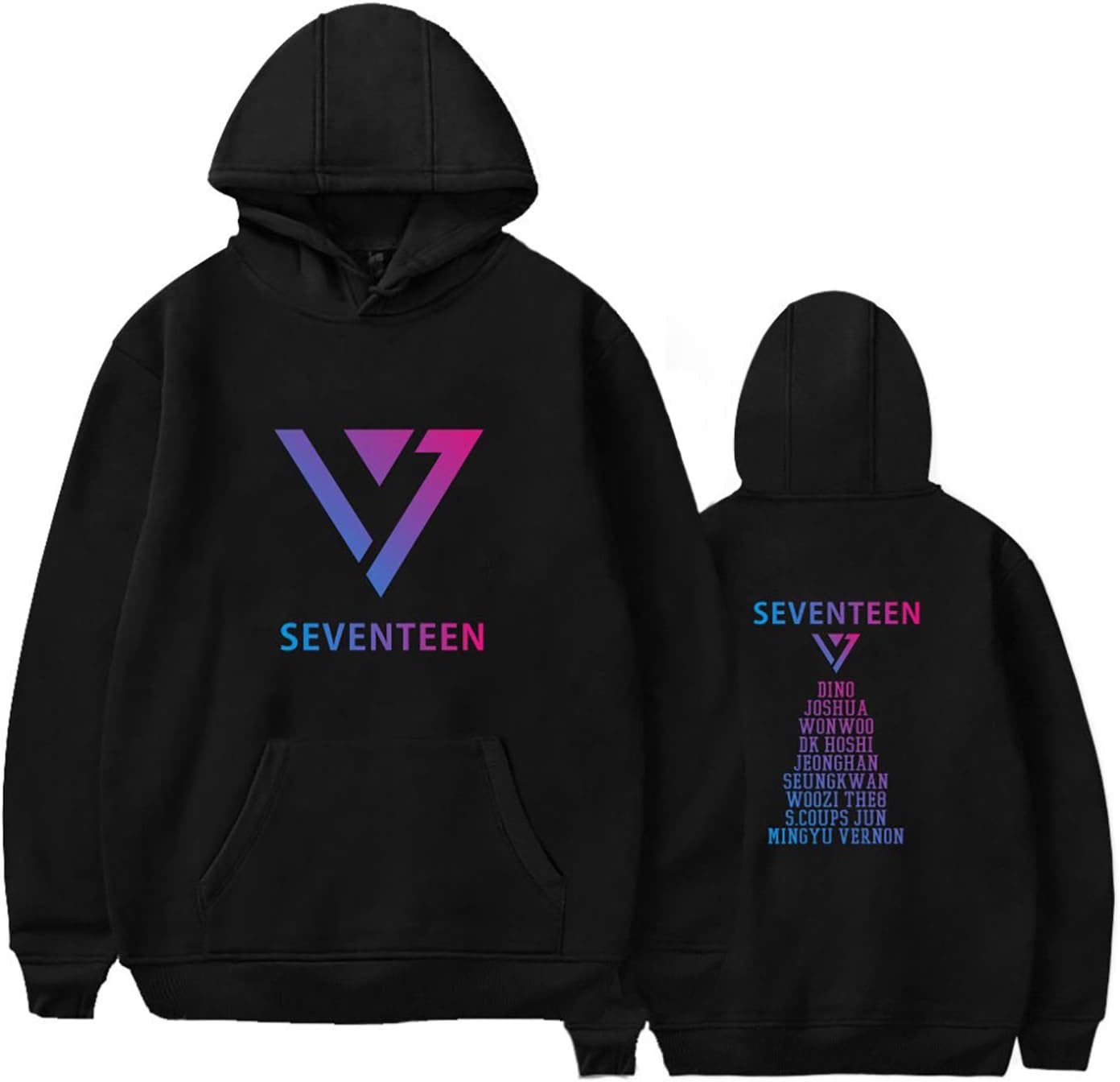 Kpop Seventeen Album Music Concert Hoodie Dino Wonwoo Woozi Vernon Sweatshirt Merchandise