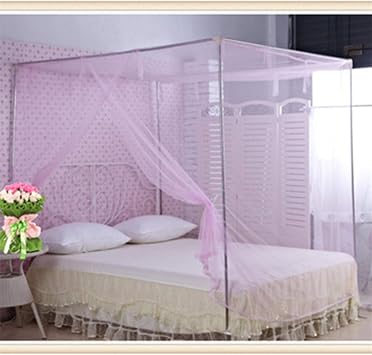 Large Mosquito Mesh Net for Bed, Easy Installation Hanging Net for Girl, Ideal for Bedroom Decorative, Travelling, Camping
