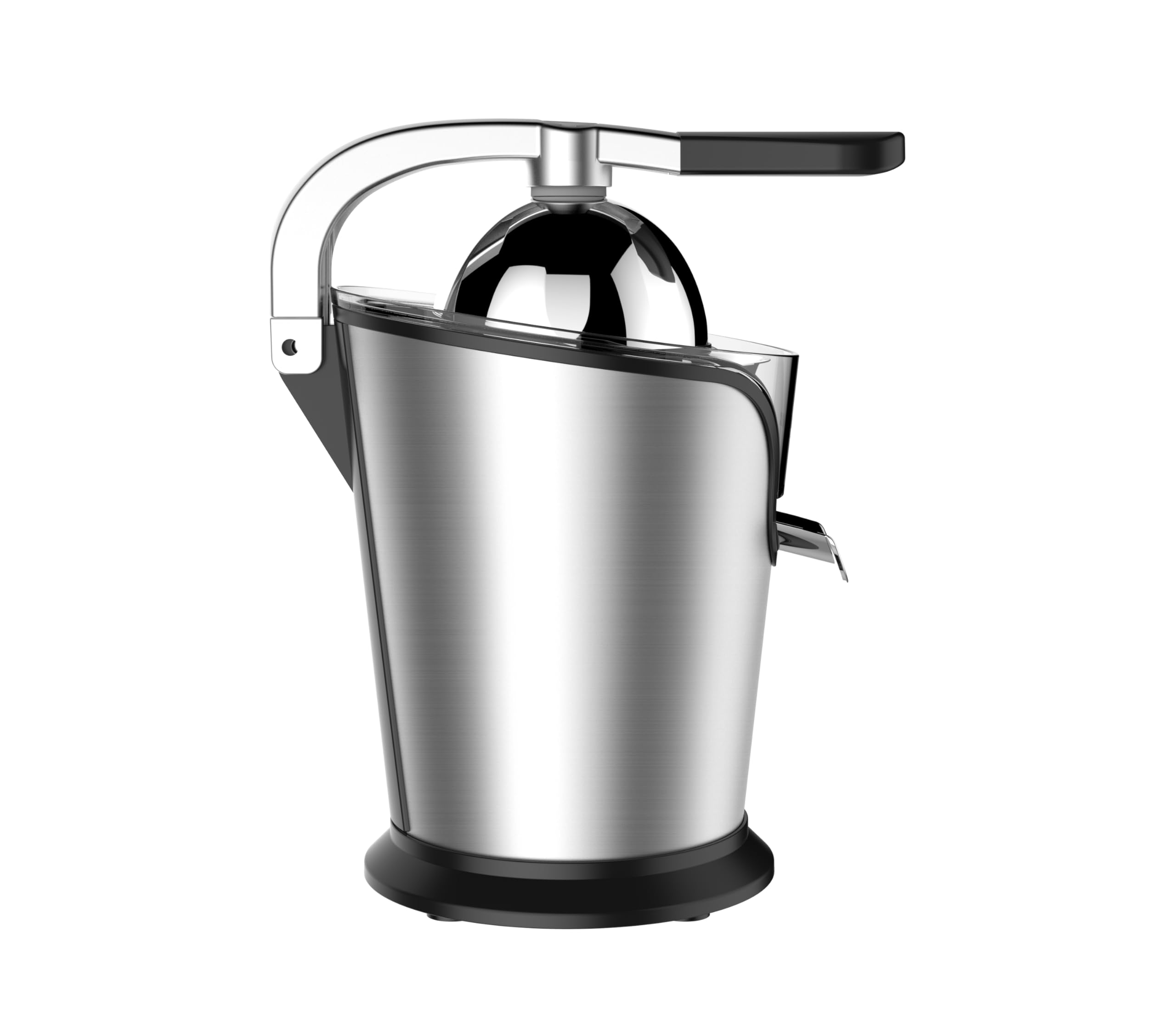 Courant Juicer Electric Citrus juicer Machine Compact Design Quality Juice Extractor Squeezer for Oranges, Lemons, Limes, Grapefruits + 2 cones Stainless Steel