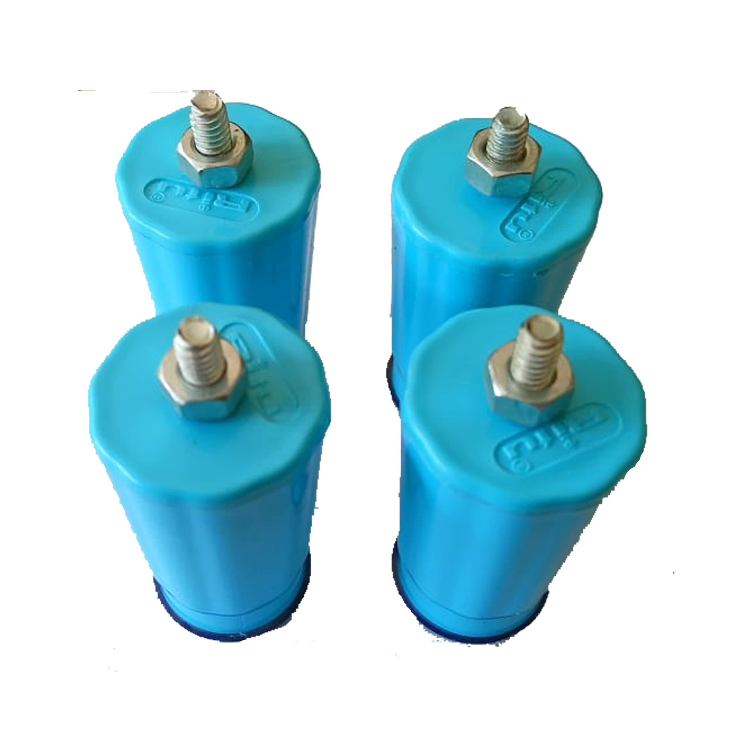 Smart Buy PVC LPG Gas Stove Legs, with Inner Grip,Base Nuts, Bolt, Multicolour(Set of 4 Piece)
