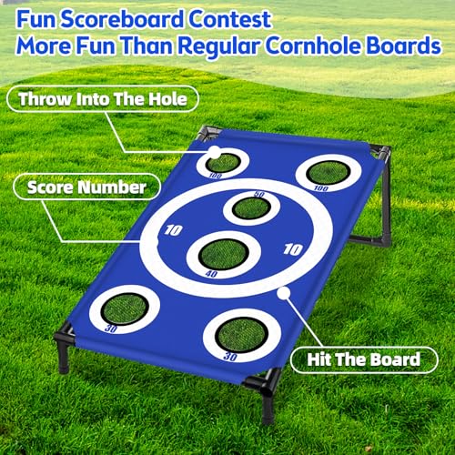 Jeu Corn Hole peu encombrant et facile à transporter avec sac inclus - 2