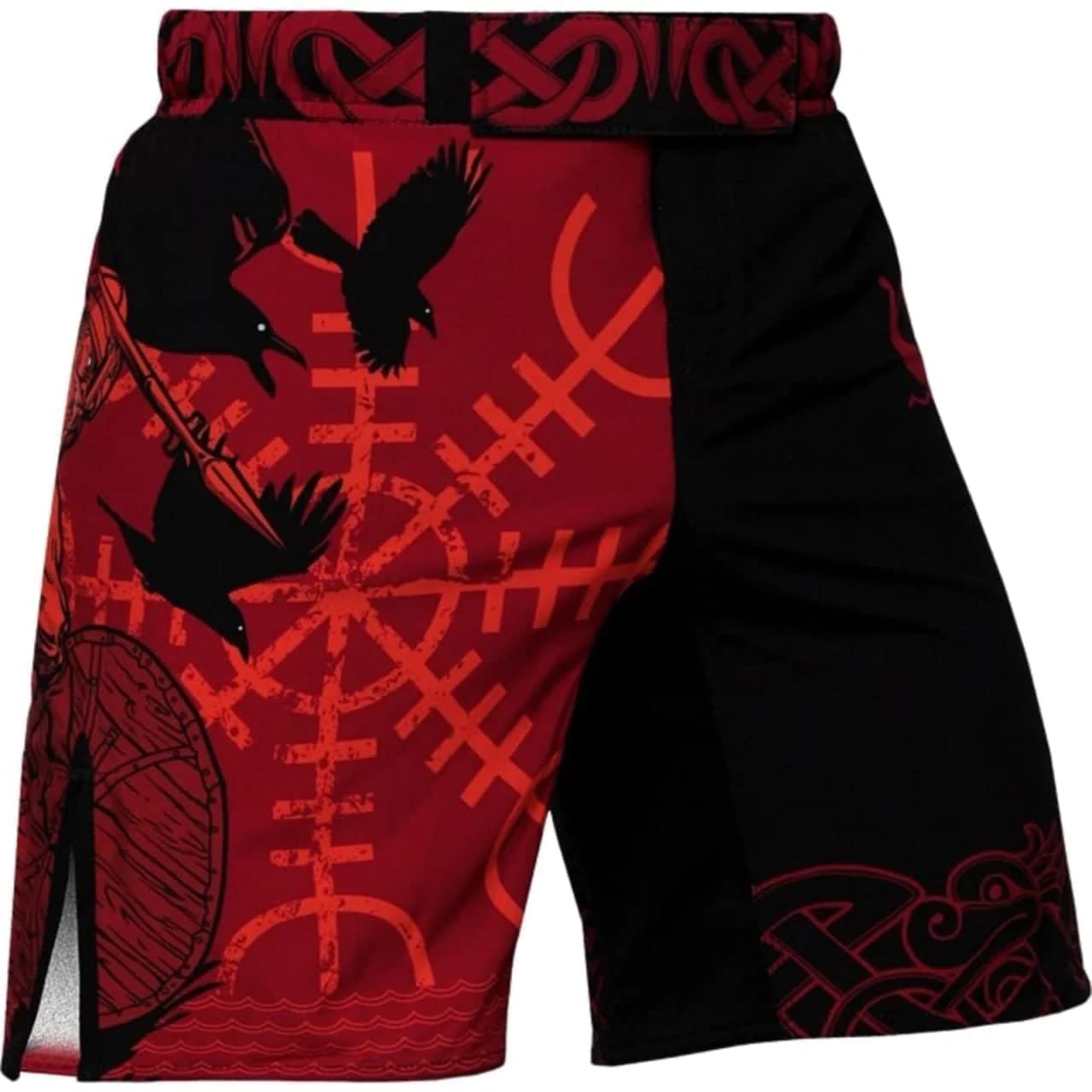 Hardcore Training Fight Shorts Men's Boxing MMA Combat BJJ Grappling Fitness Muay Thai Kickboxing No Gi