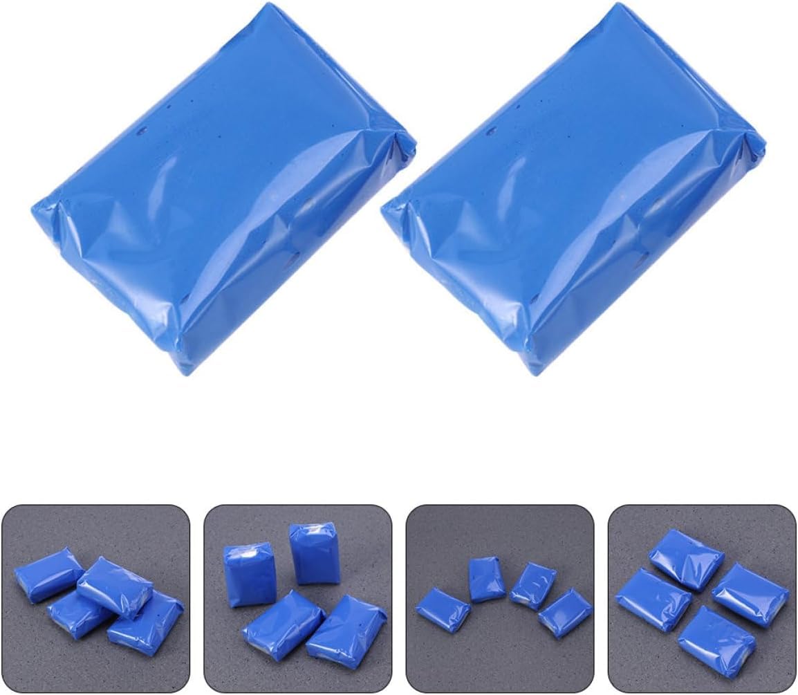 10-teiliges Auto-Detaillierungs-Tonbar-Set, 100 g, Auto-Reinigungsknete, Bar-Set für Lackoberflächen-Dekontamination und Autowasch-Wartung, praktischer Griff