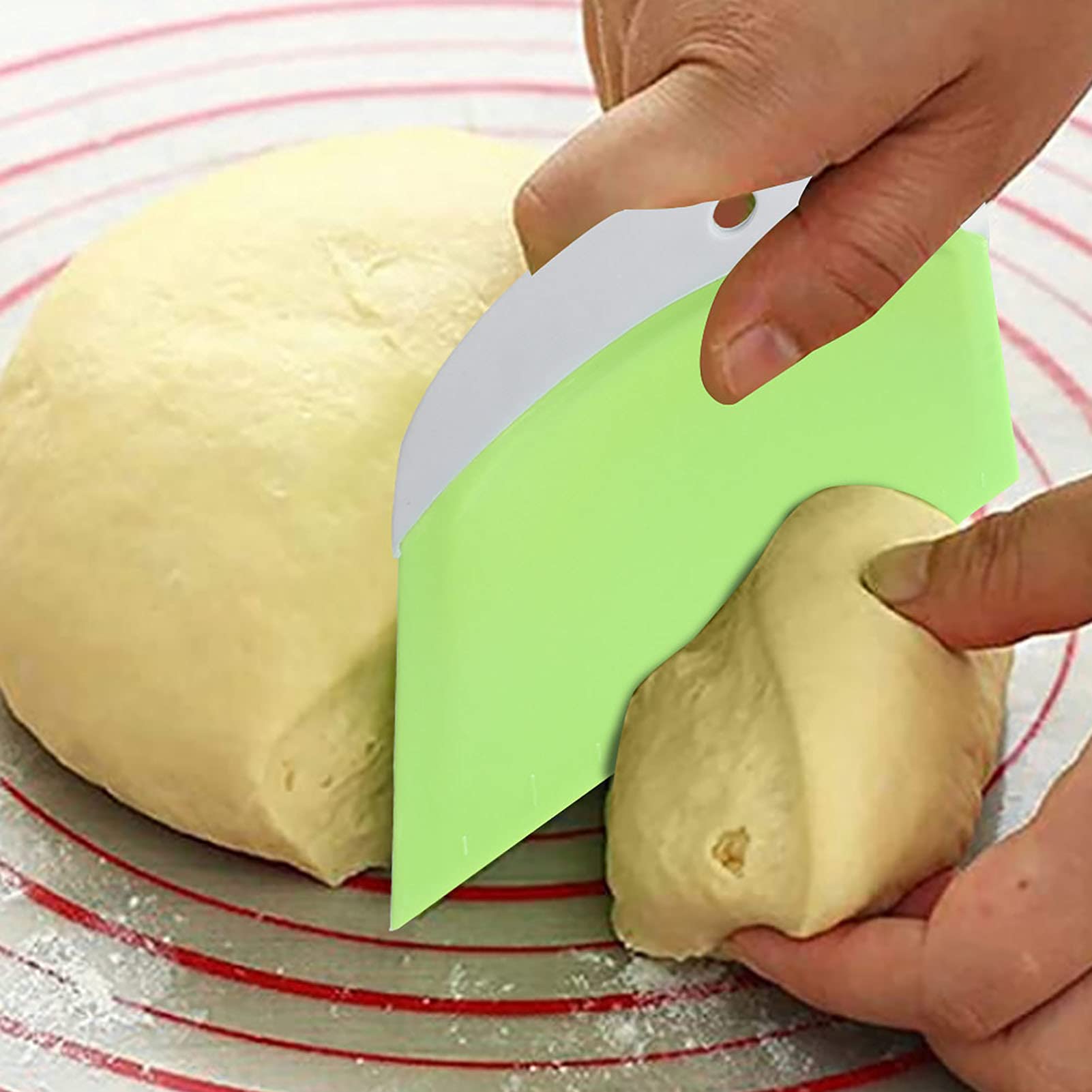 Grattoir à Pâte Flexible Pour Pâtisserie - Coupe Pâte Sécurité Alimentaire