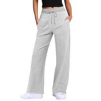 Amazon.com: yakyamgi Womens Baggy Wide Leg Sweatpants Y2k