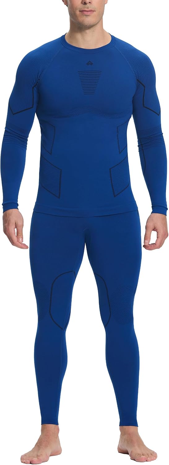 Pioneer Camp Thermal Underwear for Men Long Johns Quick Drying Top and Bottom Set Warm Base Layer Mens Cold Weather Skiing - Image 2